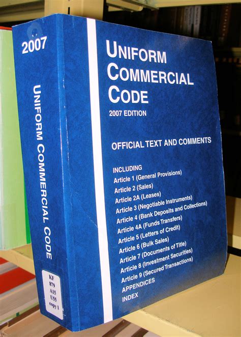 uniform commercial code full text pdf