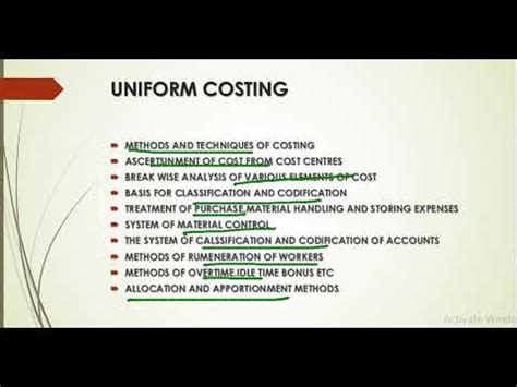 Articles Uniform Costing And Inter Firm Comparison Trending