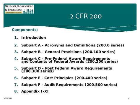 uniform guidance 2 cfr 200 cost principles
