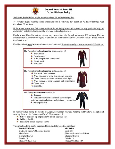 Uniform Policy Meaning