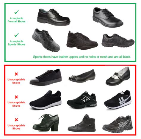 Uniform Shoes Code