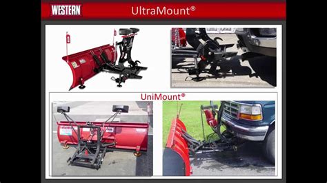 Unimount Western Plow