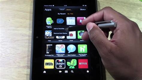 uninstall apps on kindle fire 10