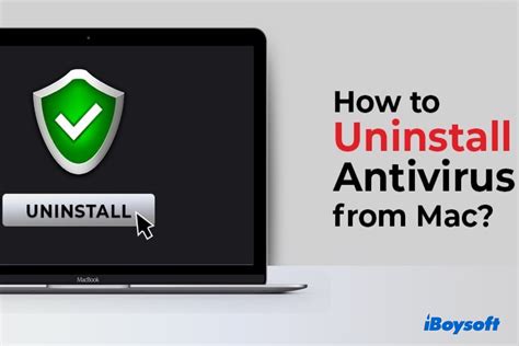 uninstall avast antivirus from macbook