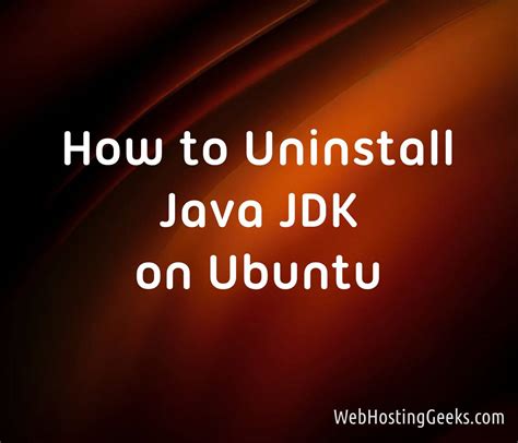 uninstall java linux apt