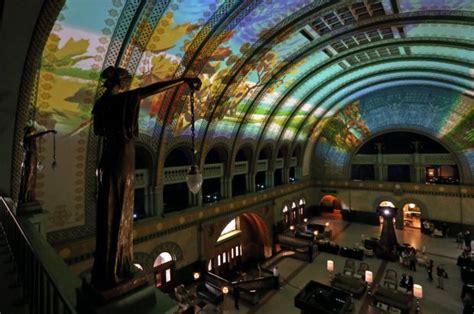 Light show teases at future for Union Station Photo Gallery