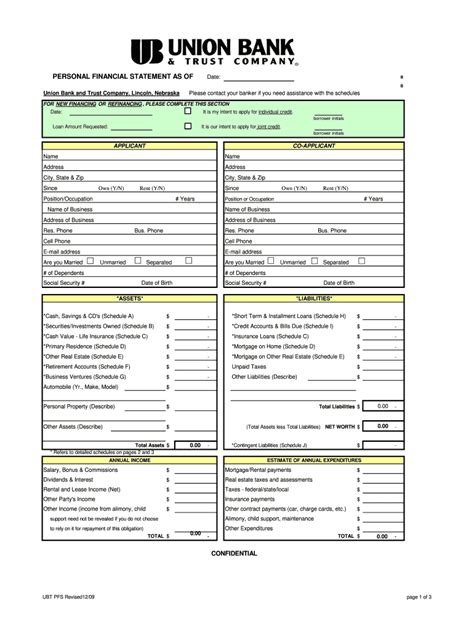 union bank car loan statement download