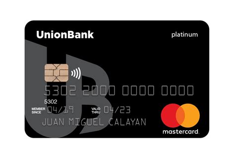 union bank credit card information