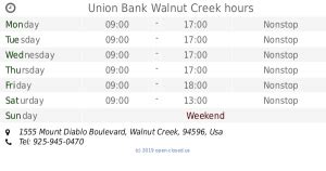 union bank hours of operation