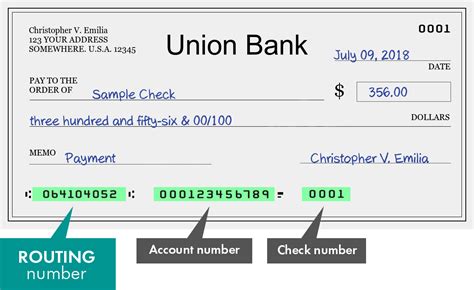 union bank jamestown tn routing number