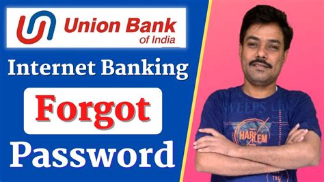 union bank net banking forgot password