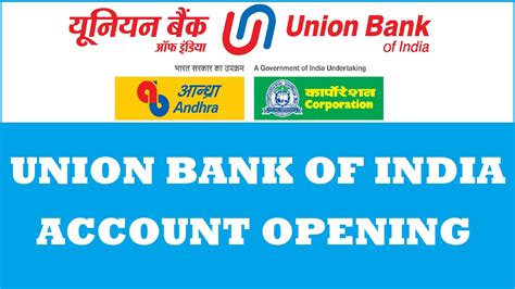 union bank of india account opening online