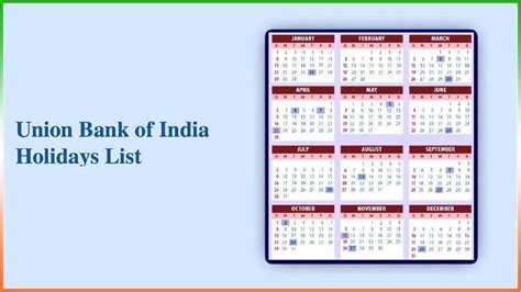 union bank of india holiday list 2023