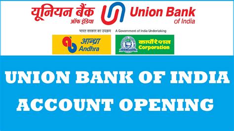 union bank of india opening account