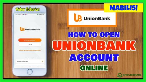 union bank online account application