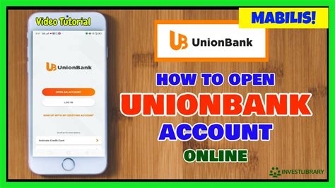 union bank saving account opening online