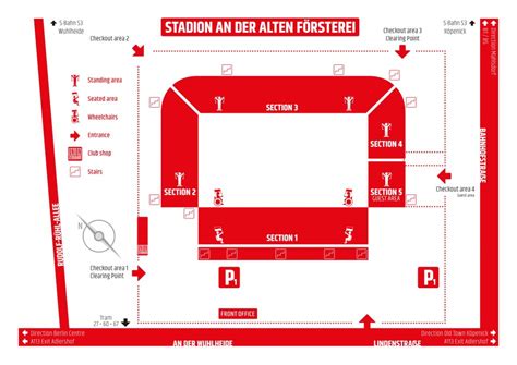 union berlin stadium map