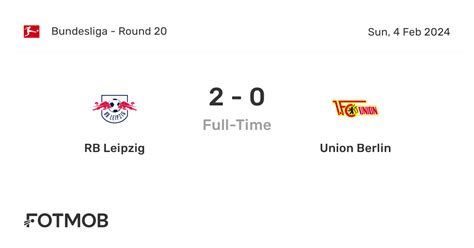 union berlin vs leipzig h2h