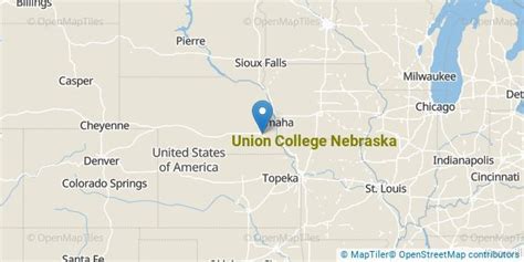 union college nebraska map