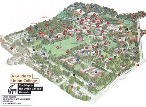 union college schenectady ny campus map