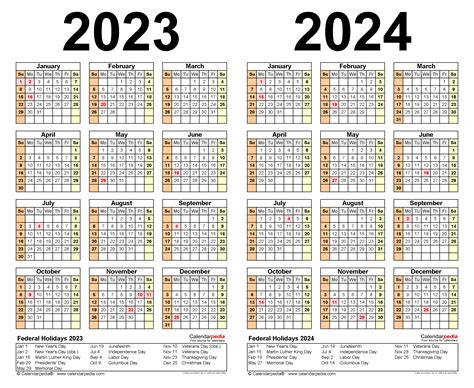 union county calendar 2023-24