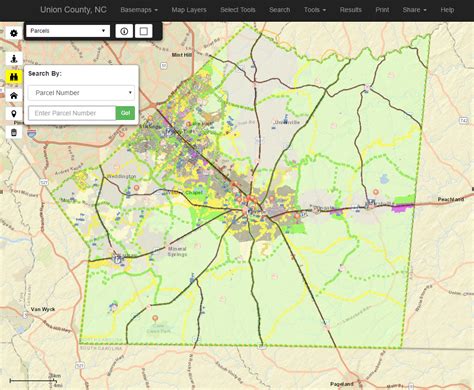 union county gis mapping