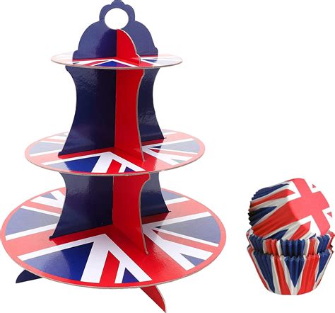 Union Jack Cupcake Stand