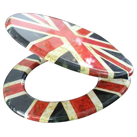 union jack toilet seat