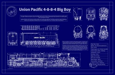 union pacific big boy blueprints