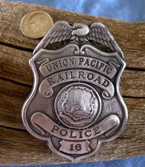 union pacific railroad badge