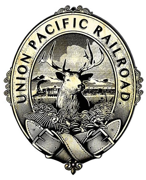 union pacific railroad sign in