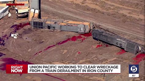union pacific train wreck today