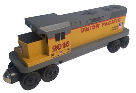 union pacific wooden railway trains