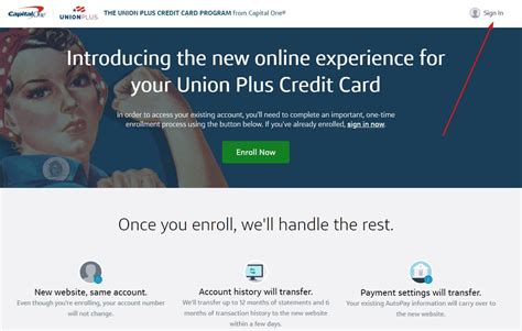 union plus capital one online bill pay