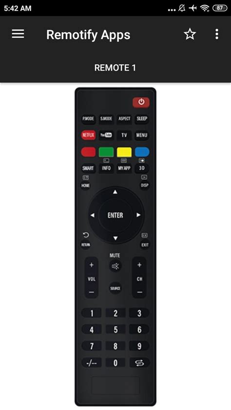 Union Tech Tv Remote Control Apk