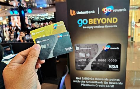 unionbank go rewards gold visa card