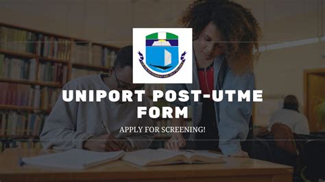 uniport post utme form 2023/2024