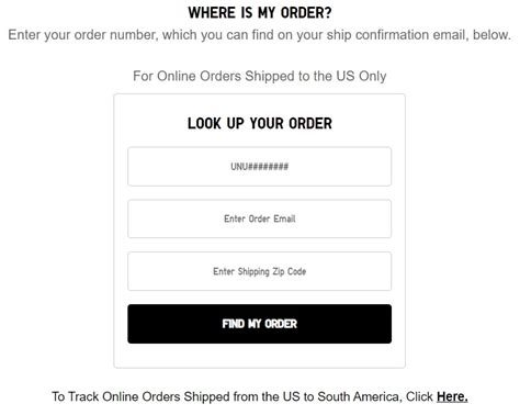 uniqlo canada online order tracking