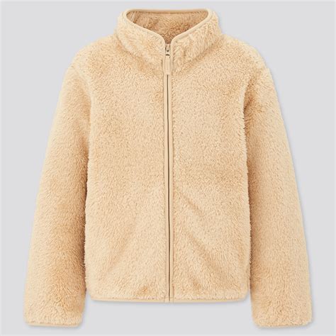 uniqlo fluffy fleece coat