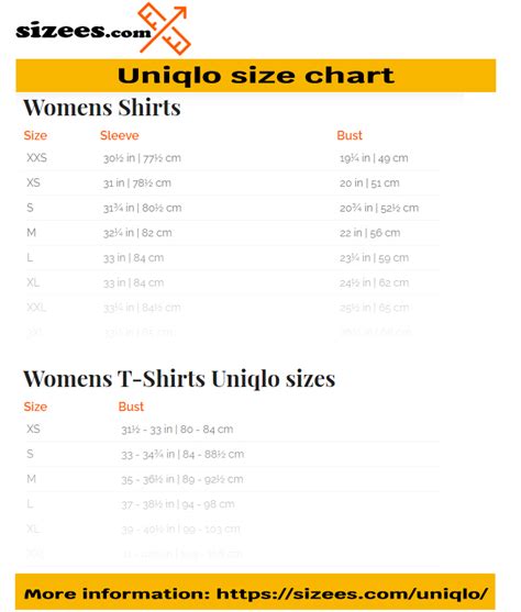 uniqlo sock size chart