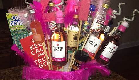 21st Birthday Gift Basket! Great idea! I'm so going to do this for my