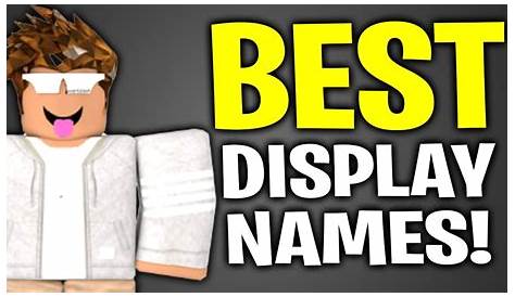 How To Find Good Display Names For Roblox Roblox Display Names – Otosection