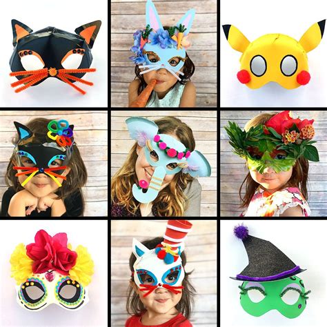 20 Easy And Creative DIY Halloween Masks For Kids And Adults DIY & Crafts