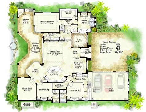 Houseplans House plans, Luxury house plans, Custom home designs