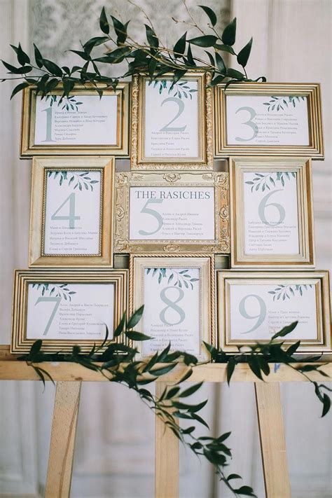 25 Unique Wedding Seating Charts to Guide Guests to Their Tables
