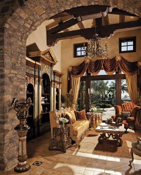 Unique Visually Stunning and Luxurious Tuscan Interior Design Decoholic