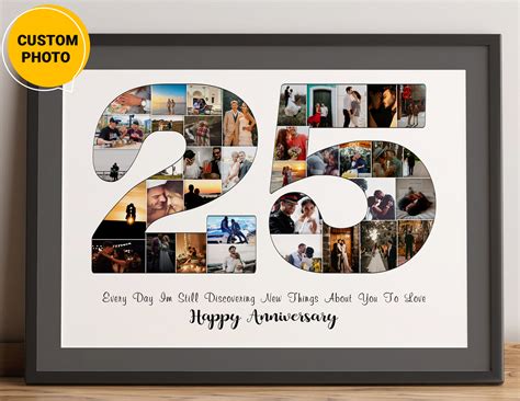 unique 25th anniversary gift ideas for husband