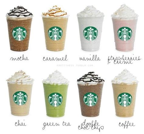 Unique Coffee Drinks At Starbucks