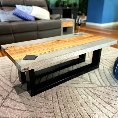Unique Concrete Coffee Table