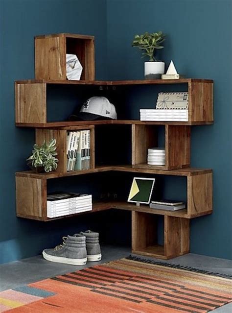Unique Corner Shelf Unit